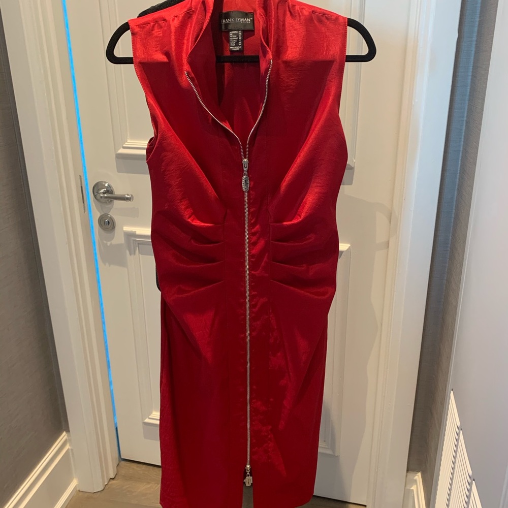 Frank Lyman red dress
